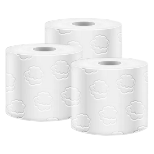 2ply Bathroom Tissue (6 rolls= 24 rolls) - 6/case