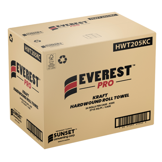 Kraft Hand Towel Rolls - Everest - 24205K