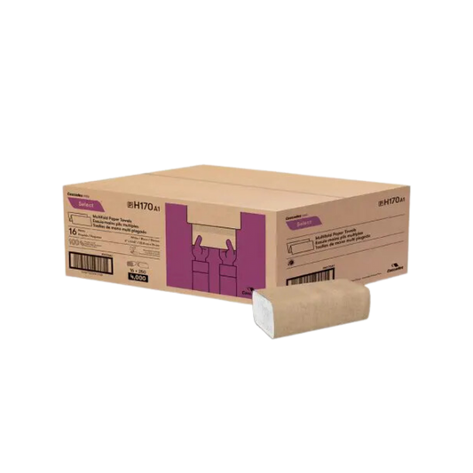 Multifold White Hand Towel Sheets - 250x16/cs