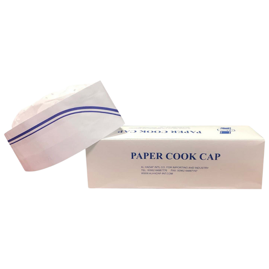 3" Paper Cooks Hat - 100pcs/bag