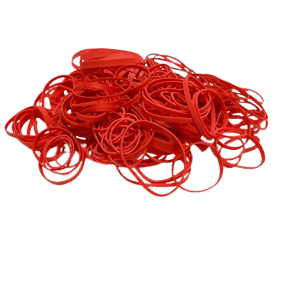 #10 Red Rubber Band - 25 lbs
