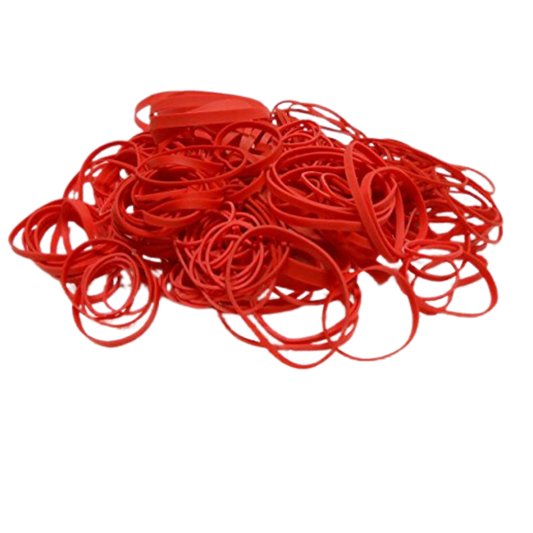 #10 Red Rubber Band - 25 lbs