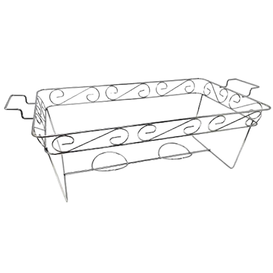 Full Size Elegant Chafing Racks - 1 each x 12/case