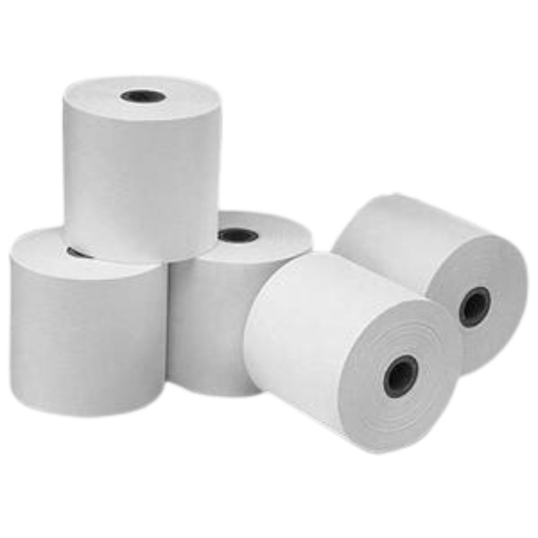 1.4" x 3" Bond Paper Register Rolls - 100 rolls