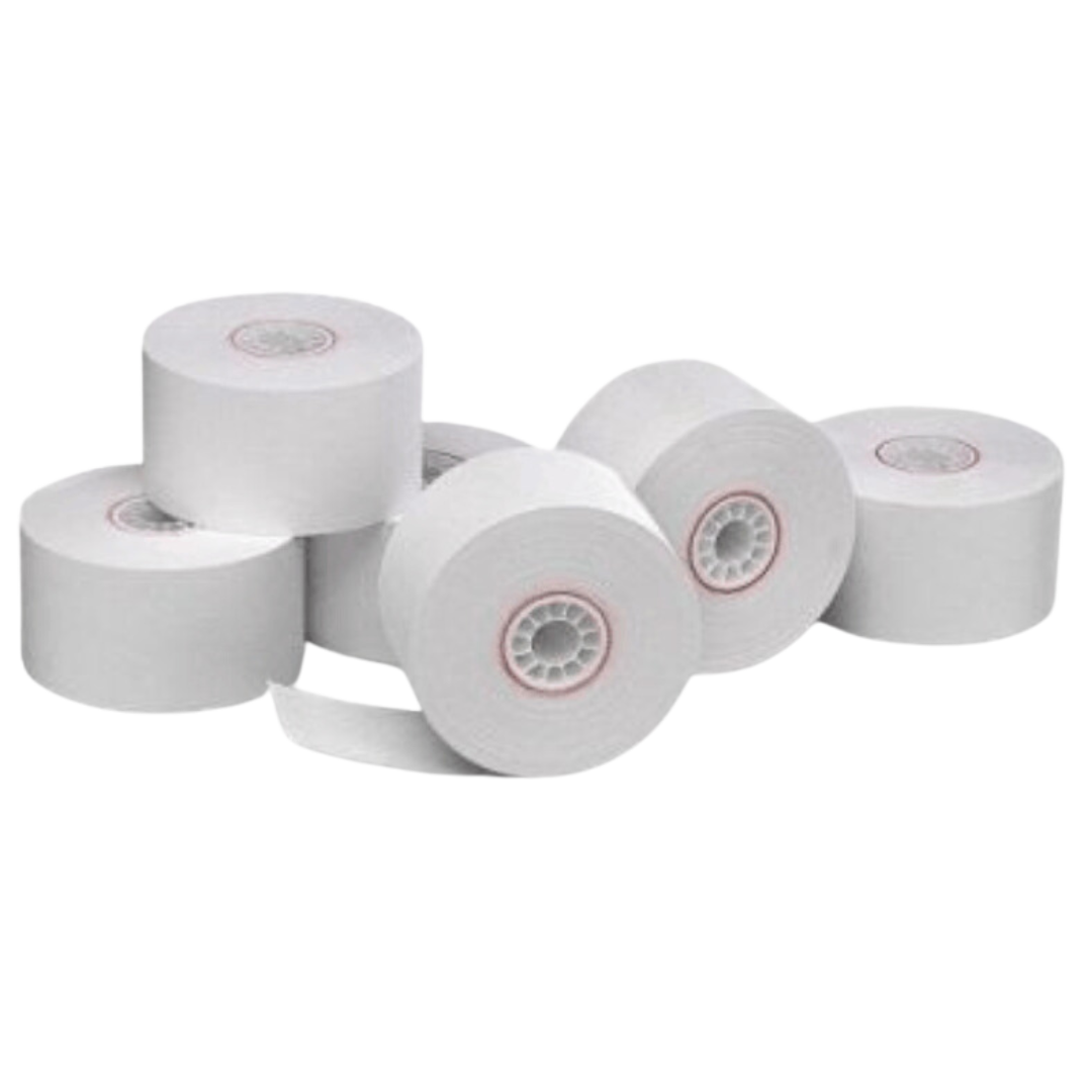 3"x3", 1ply Bond Paper Register Rolls - 50 rolls