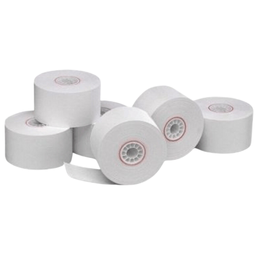 3"x3", 1ply Bond Paper Register Rolls - 50 rolls