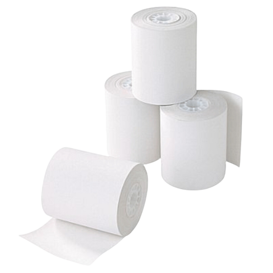 2.25" x 55' Thermal Paper Register Rolls - 100 rolls