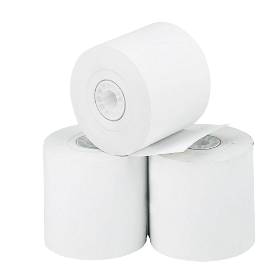 2.25" x 30" Thermal Paper Register Rolls - 100 rolls