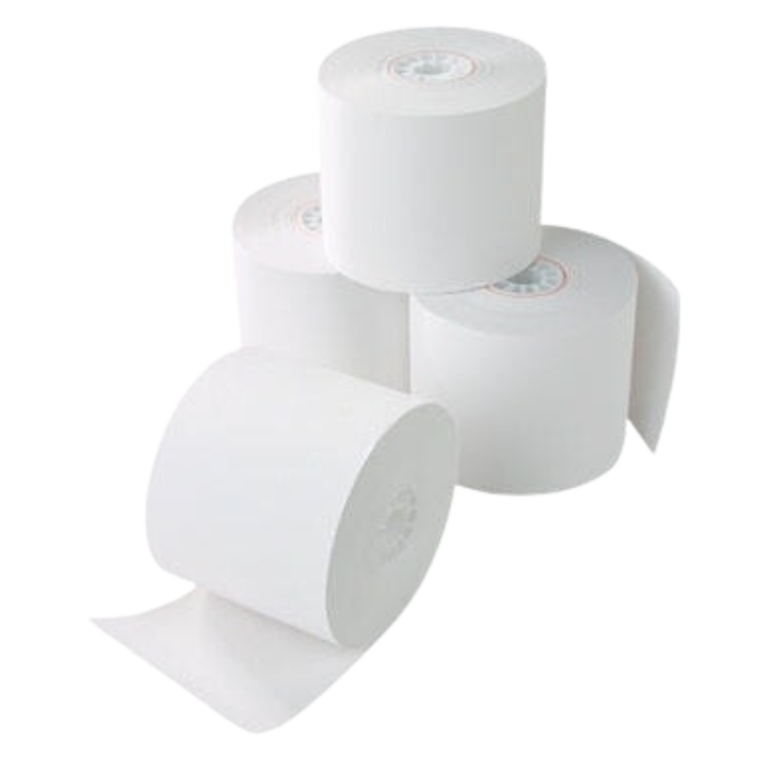 3.12" x 180' Thermal Paper Register Rolls - 50 rolls