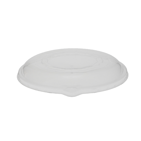 Clear Plastic Lids for 80-96oz Salad Bowls - 25 pcs