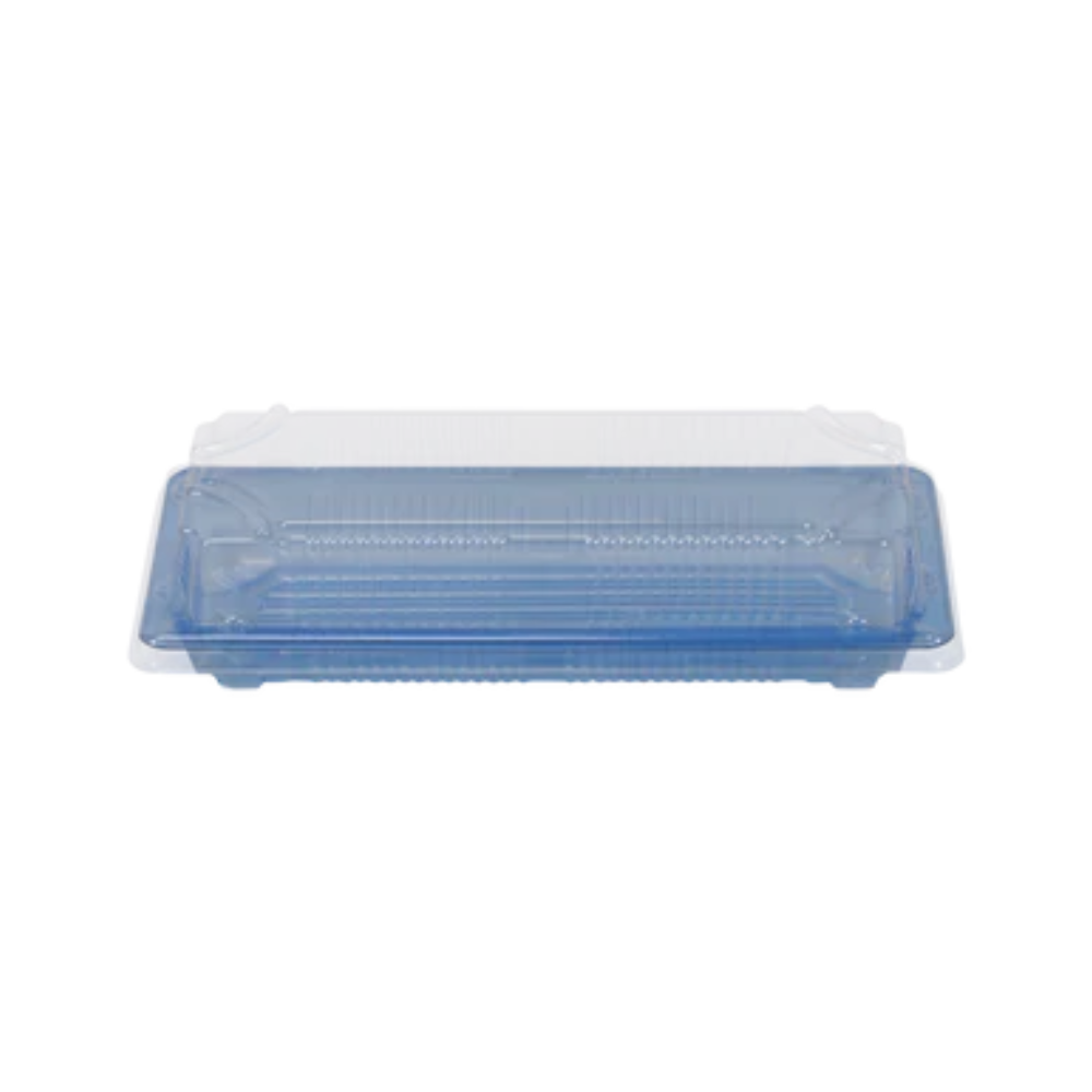 220 x 92 x 53 mm Rectangular Sushi Tray - 400sets