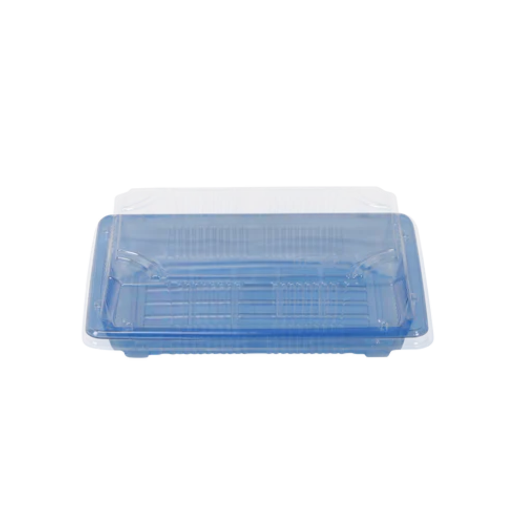 187 x 131 x 53mm Rectangular Sushi Tray - 400sets