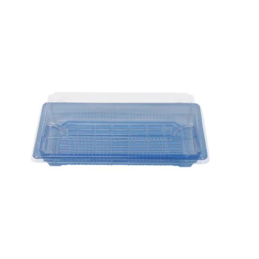 243 x 154 x 53mm Rectangular Sushi Tray - 400sets