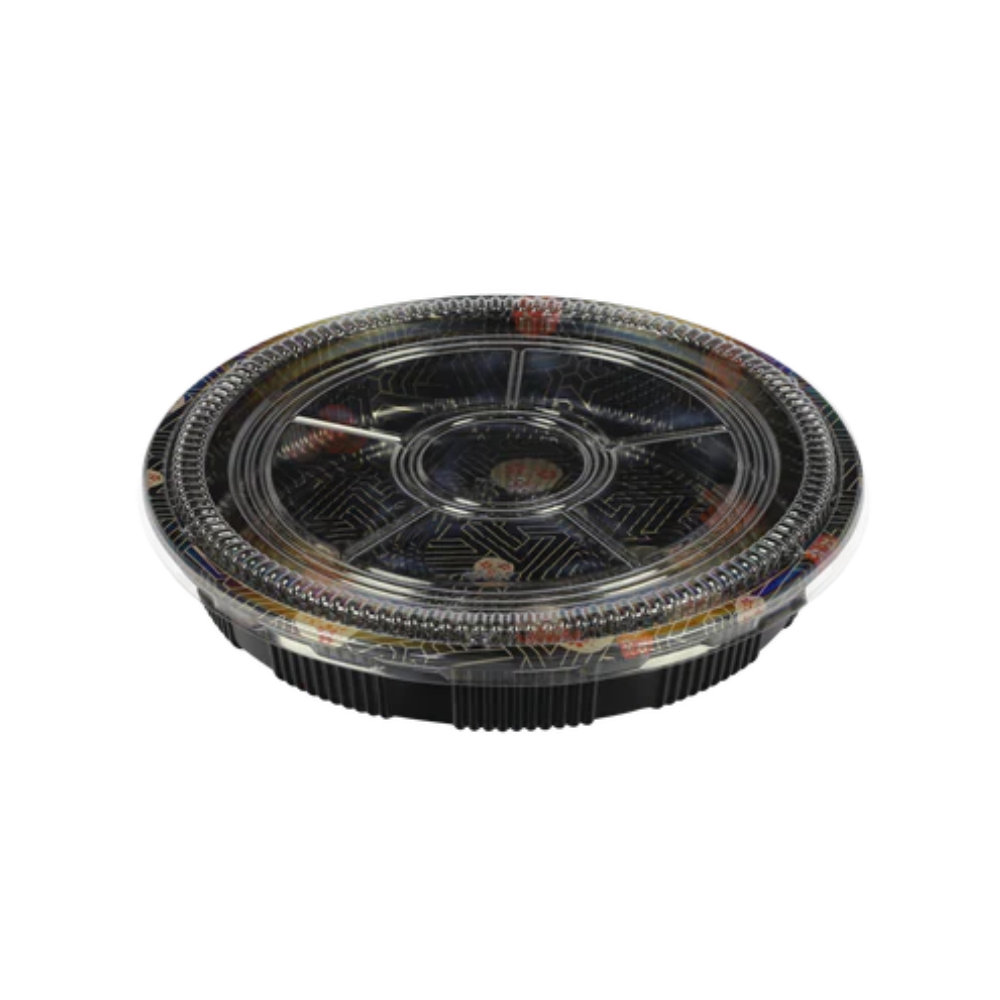 11" Round Sushi Tray - 120 sets