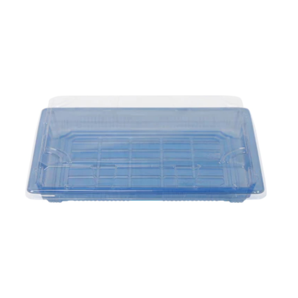 258 x 186 x 53mm Rectangular Sushi Tray - 200 sets