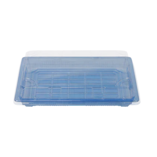 258 x 186 x 53mm Rectangular Sushi Tray - 200 sets