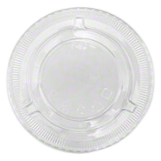 Pet Flat Lid for 4oz - 900pcs