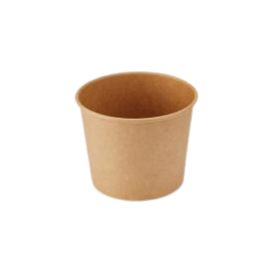 12oz Kraft Paper Soup Cup - 500 pcs