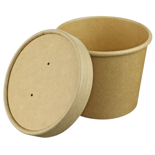Lids for Paper Soup Cup - 500 pc/case