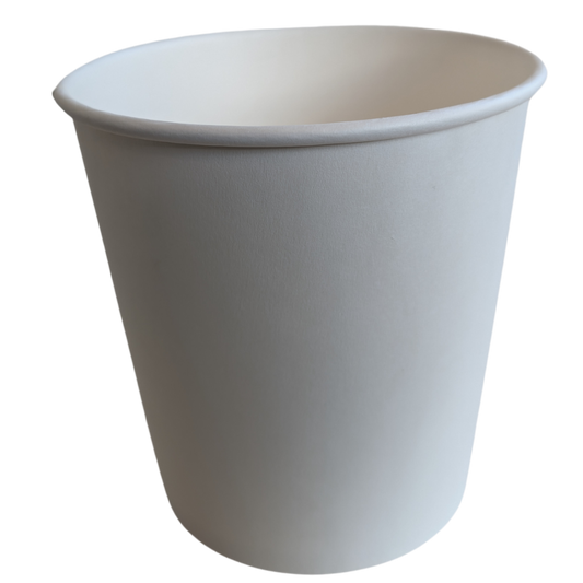 24oz White Paper Soup Cups - 500 pcs