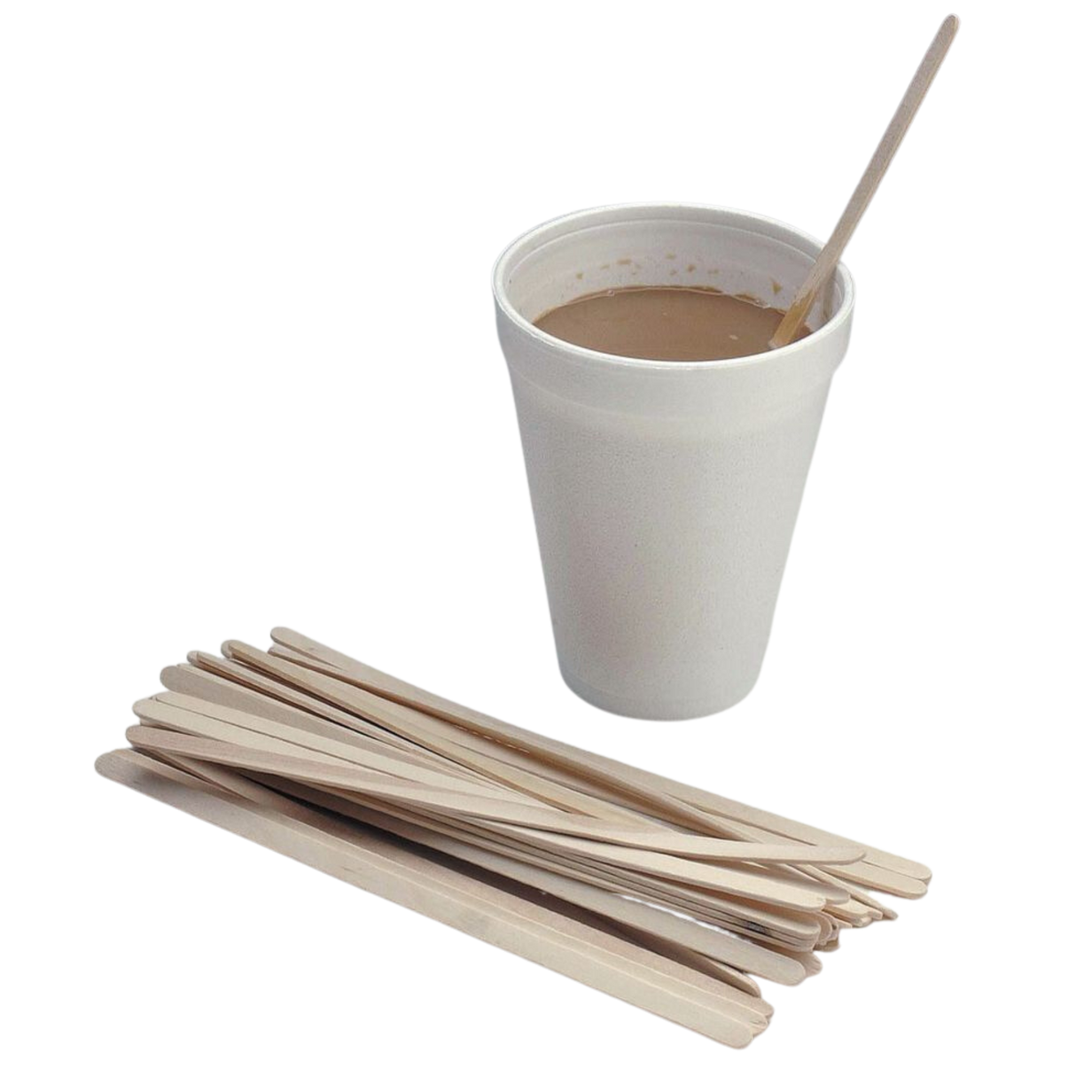 7" Wooden Stir Sticks - 1000 x 10/case