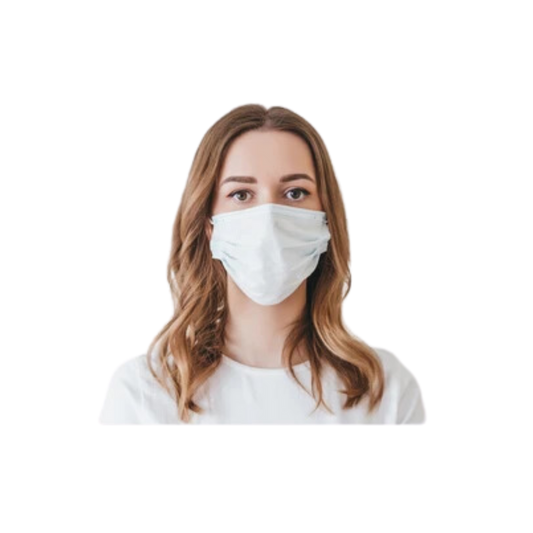 3ply White Protection Mask - 50pcs/box