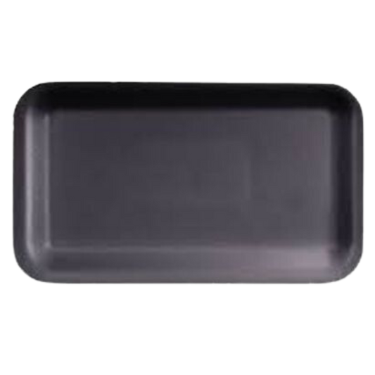 10K (5.4" x 10.4" x 2") Black Foam Tray - 250pcs