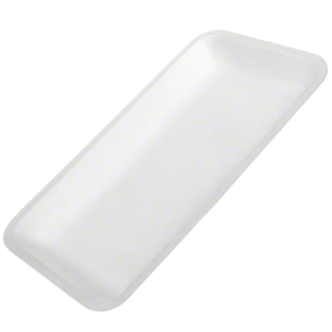 10P White Foam Tray - 300pcs