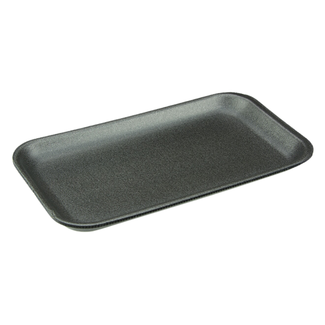 17S Black Foam Tray (8.3 X 4.8 X 0.65") - 1000 pcs