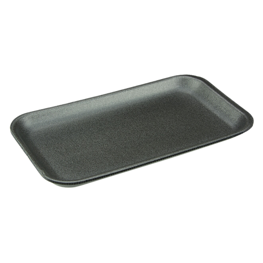 17S Black Foam Tray (8.3 X 4.8 X 0.65") - 1000 pcs