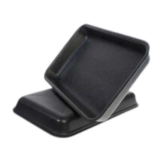 8.2 X 5.7 X 0.91" Black Foam Tray - 500 pcs