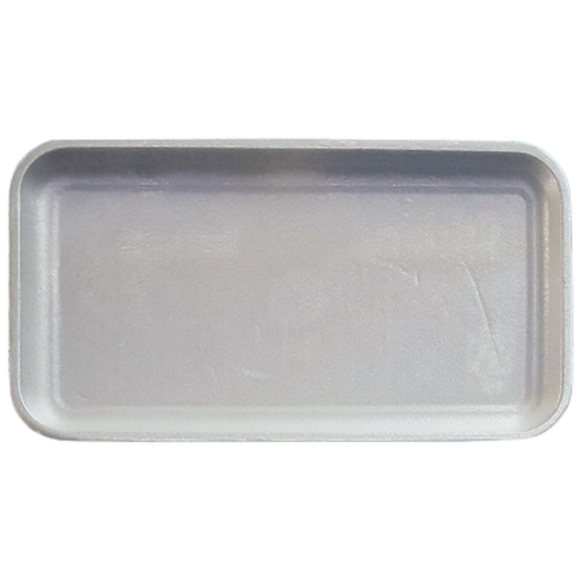 35/5S (5.4" x 10.6"x 0.8") White Foam Trays - 500 pcs