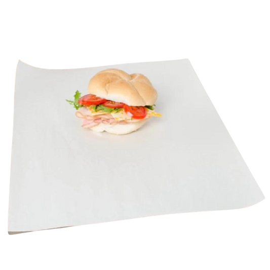8" x 11" White Wax Paper - 2000 pcs, 4bag/cs