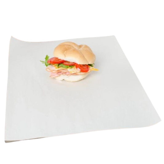 12" x 12" White Wax Paper - 2000 pcs