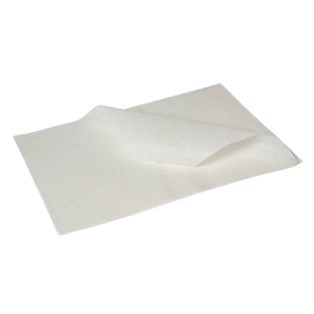 15" x 18" White Wax Paper - 2000 pcs