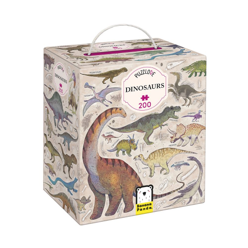 PUZZLOVE - 200pc PUZZLE DINOSAURS (7+) (Case of 8)