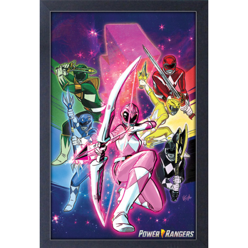 POWER RANGERS - PINK LEAD - 11" x 17" GEL PRINT (Case of 6)