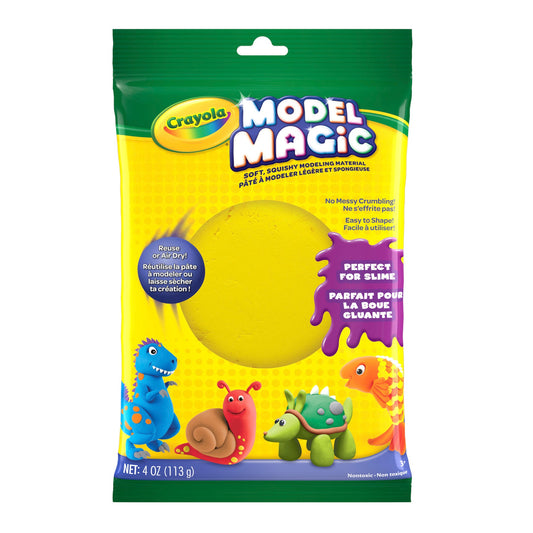 Crayola Model Magic 4 oz Bag, Yellow (Case of 12)