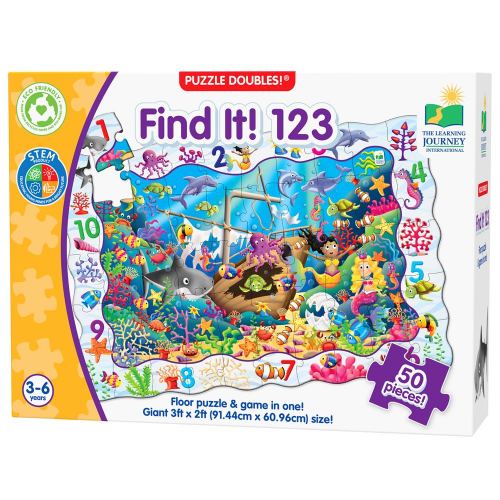 PUZZLE DOUBLES - FIND IT! 123 (Case of 10)