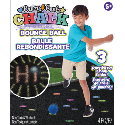 ALEX - CRAZY COOL CHALK - BOUNCE BALL (Case of 6)