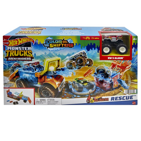 HOT WHEELS - MT ARENA WORLD: 5 ALARM'S COLOR SHIFTER WATER BLAST SMASH PLAYSET (Case of 2)