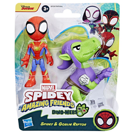 SAF - HERO DINO WEBS FIG ASST (Case of 4)