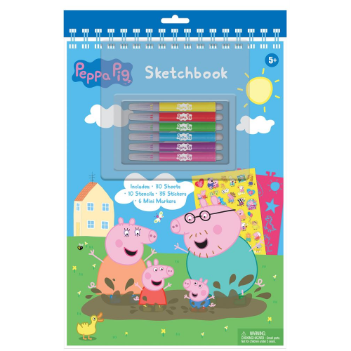 PEPPA PIG - SKETCHBOOK (Case of 6)