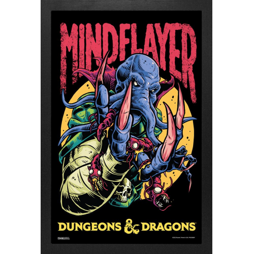 DUNGEONS and DRAGONS - MINDFLAYER ILLUS. - 11" x 17" GEL PRINT (Case of 6)