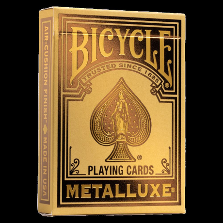 BICYCLE - METALLUXE - HOLIDAY GOLD (Case of 6)