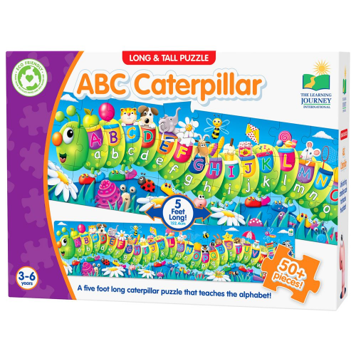 LONG & TALL PUZZLES - ABC CATERPILLAR (Case of 10)