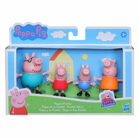 PEPPA PIG - FAMILY FIGURE ASST (Case of 4)