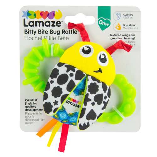 LAMAZE - BITTY BUG - RATTLE (Case of 4)