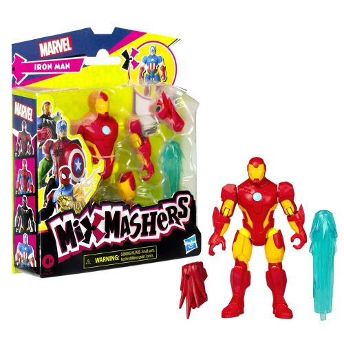 MARVEL - AVENGERS -  MIXMASHERS IRON MAN BASIC FIG (Case of 8)