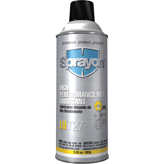 LU727 High Performance Wet Lubricant, Aerosol Can